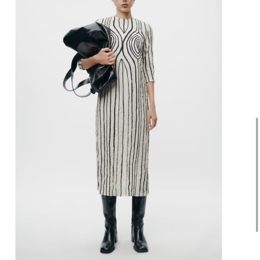ZARA WOMAN Printed Dress